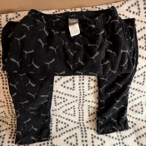 Puma Kids Black and Gray Jogger Sweatpants